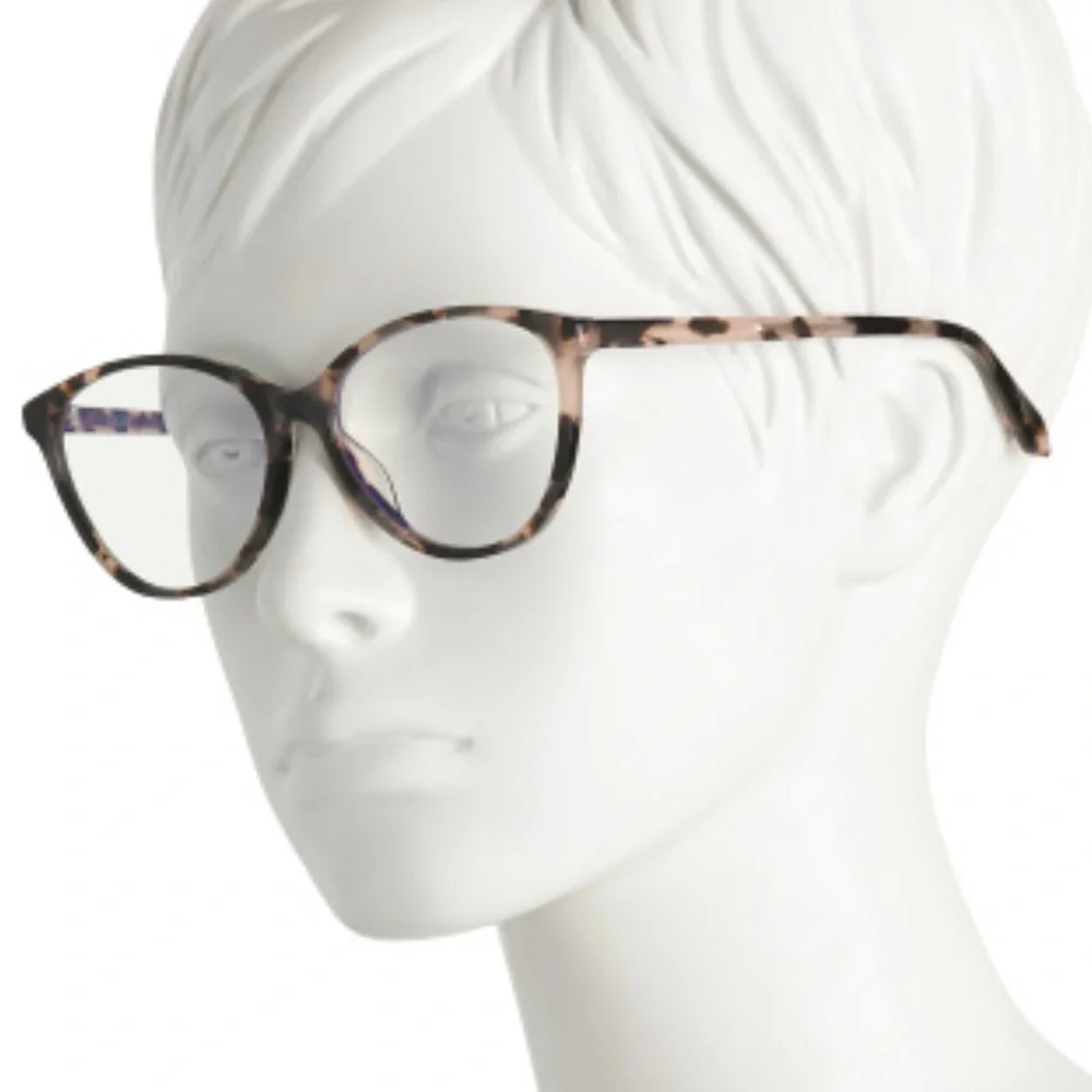 QUAY True That Blue Light Glasses Milky Tortoise Bluelight Blocking Lenses NWT